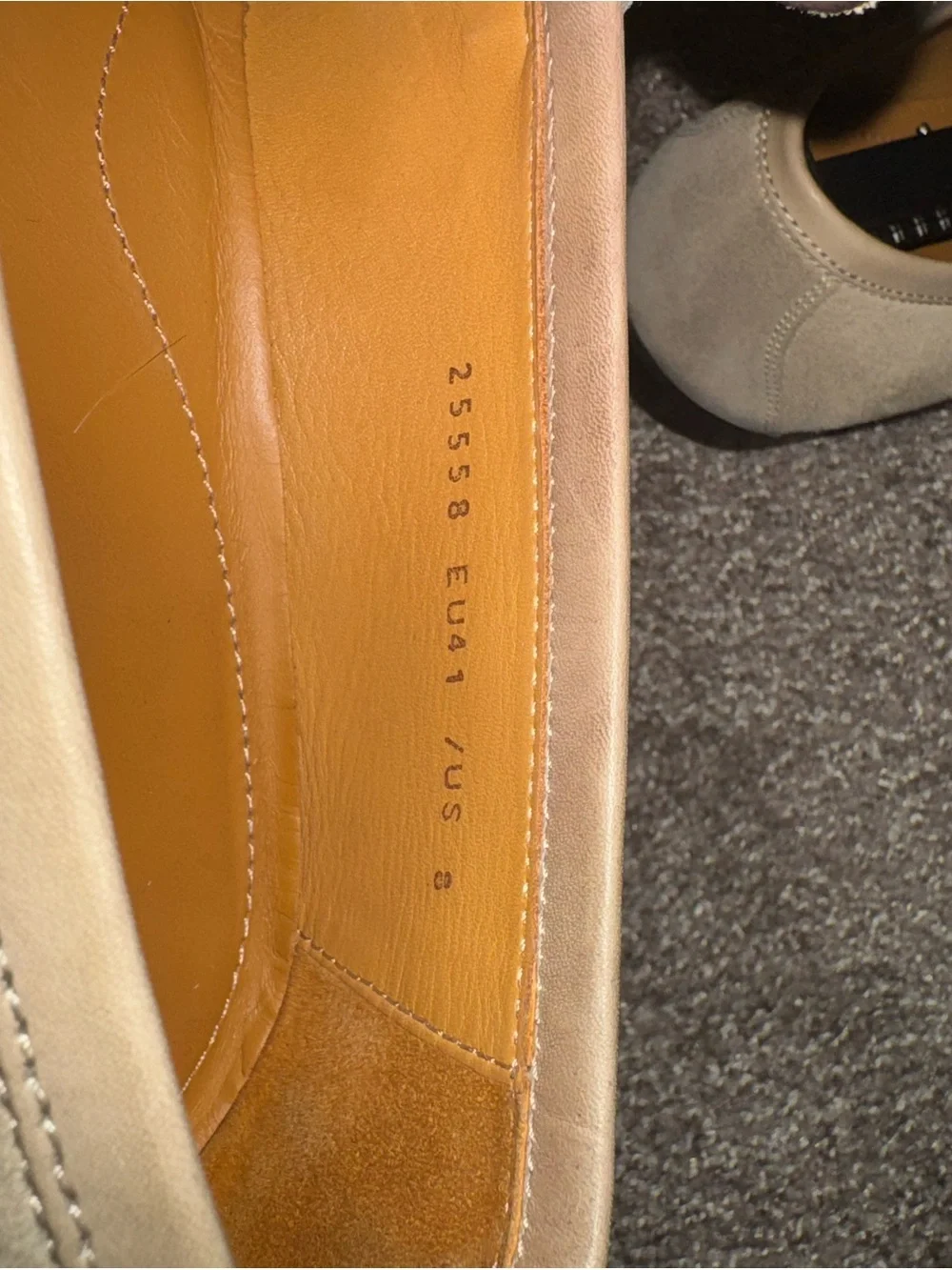 Magnanni Beige Suede Bit Loafers